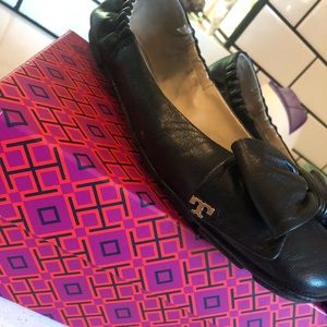 Tory Burch Black Ballet Flat